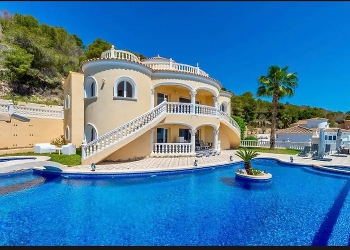 With Fantastic Sea View Pool 23x12 Jacuzzi Villa