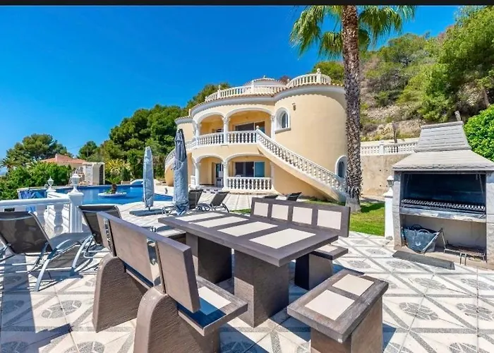 Villa With Fantastic Sea View Pool 23x12 Jacuzzi *