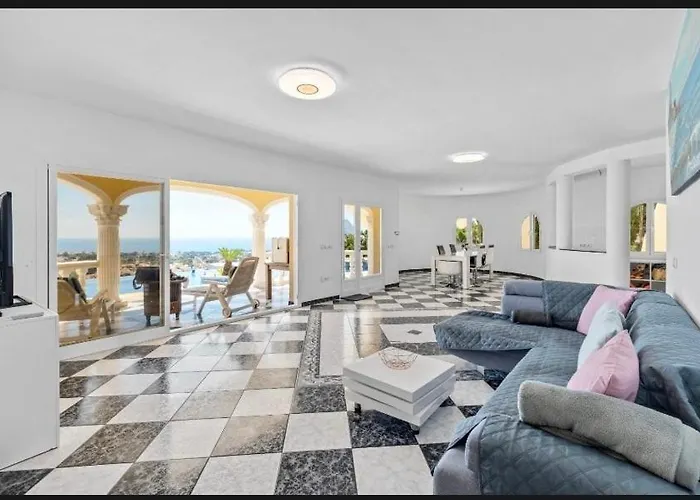 Villa With Fantastic Sea View Pool 23x12 Jacuzzi *