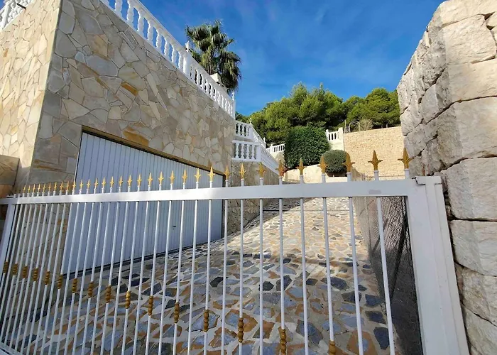 With Fantastic Sea View Pool 23x12 Jacuzzi 别墅 卡尔佩